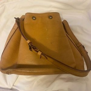 Louis Vuitton Epi Leather Noe bucket Bag
